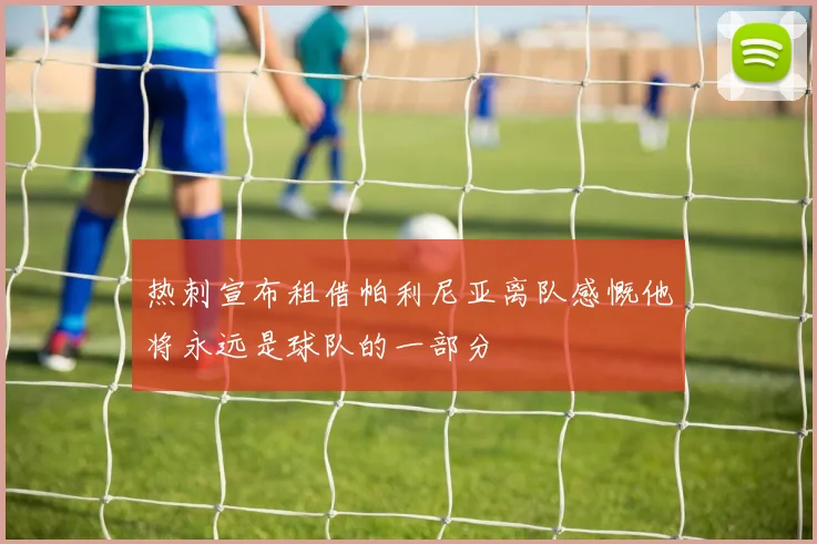 热刺宣布租借帕利尼亚离队感慨他将永远是球队的一部分